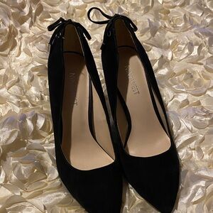 Nine West Black Pointed Toe Heels